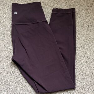 lululemon athletica High-Rise Leggings in Deep Plum